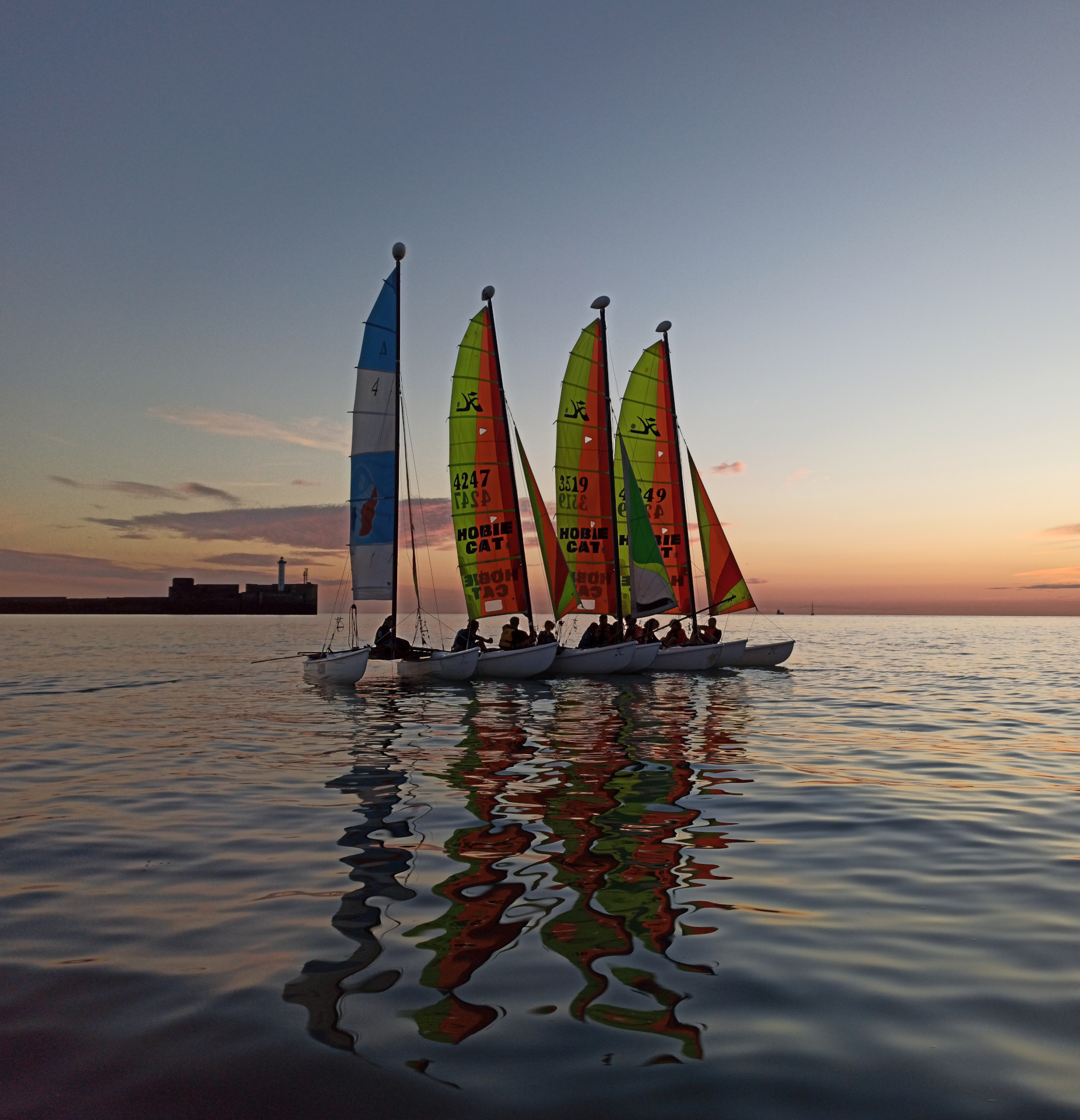 Sortie coucher de soleil